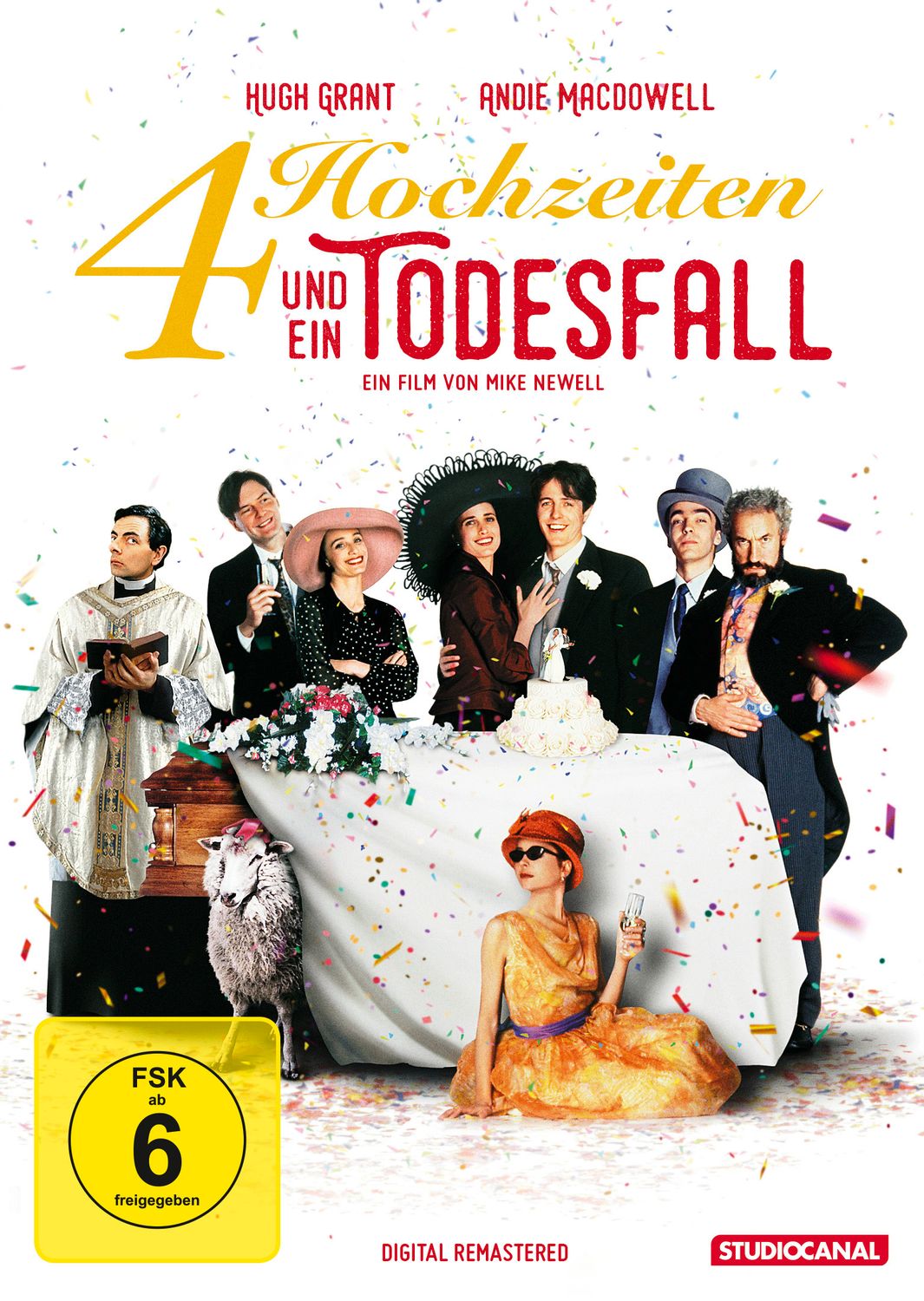 Vier Hochzeiten und ein Todesfall - Digital Remastered - DVD