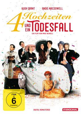 Vier Hochzeiten und ein Todesfall - Digital Remastered - DVD