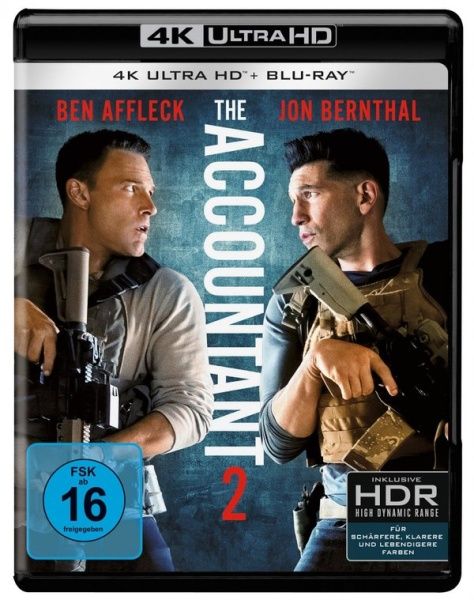 The Accountant 2 (4K-UHD+Blu-ray)