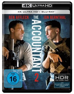 The Accountant 2 (4K-UHD+Blu-ray)