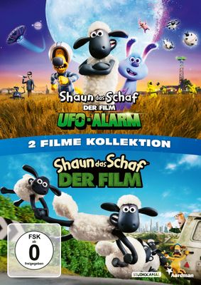 Shaun das Schaf - Der Film 1 &amp; 2  - 2 DVD