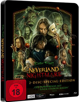 Peter Pan's Neverland Nightmare - Steelbook, 4K-UHD+Blu-ray Peter Pan's Neverland Nightmare - Steelbook, 4K-UHD+Blu-ray