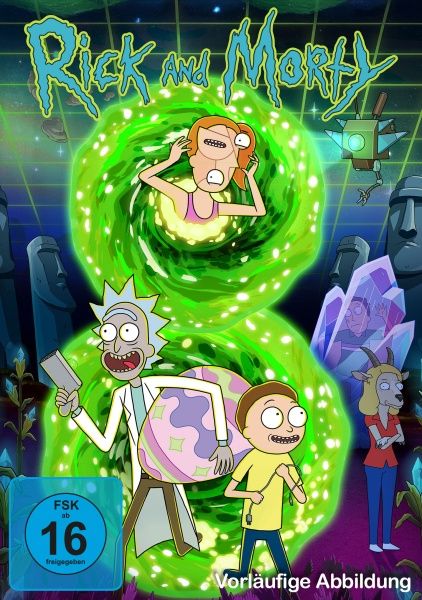 Rick and Morty: Die komplette 8. Staffel - DVD