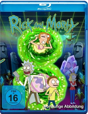 Rick and Morty: Die komplette 8. Staffel - Blu-ray