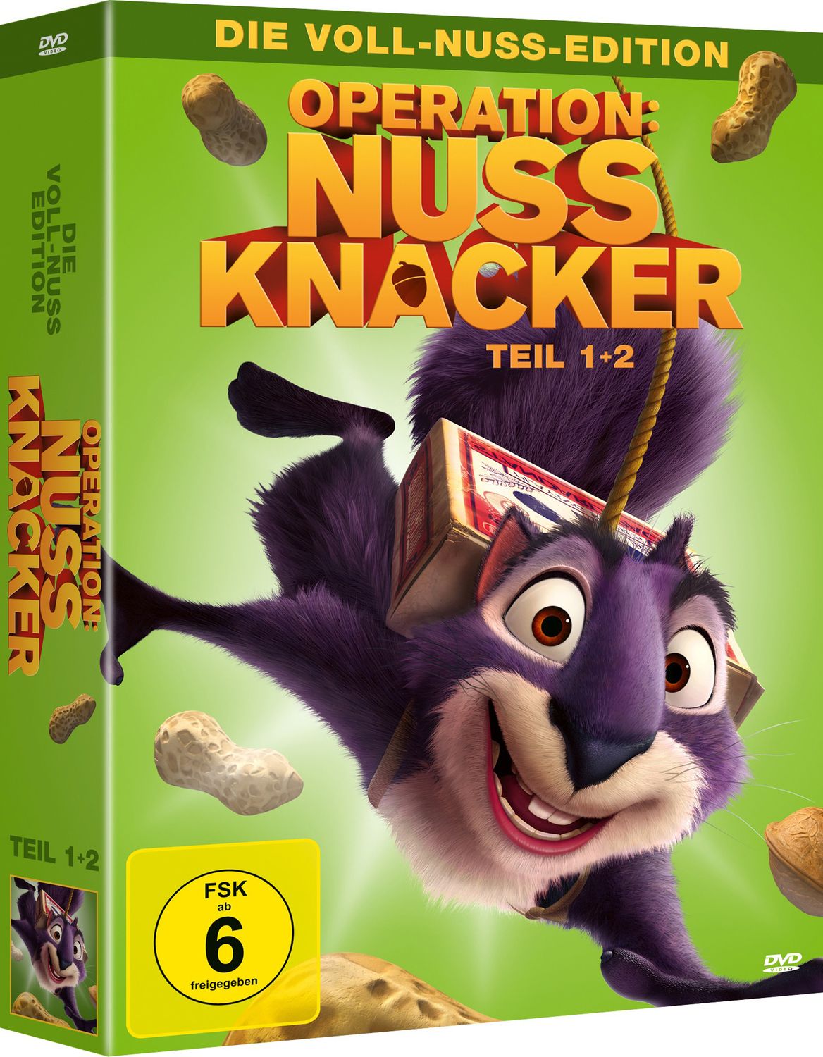 Operation Nussknacker - Teil 1+2 - Die Voll-Nuss-Edition - 2 DVD