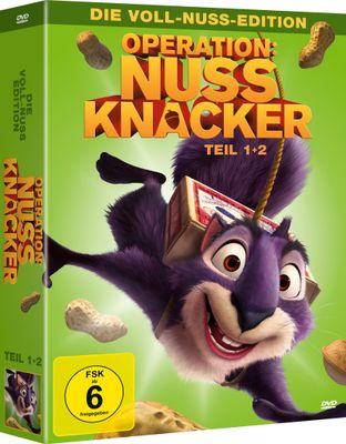 Operation Nussknacker - Teil 1+2 - Die Voll-Nuss-Edition - 2 DVD