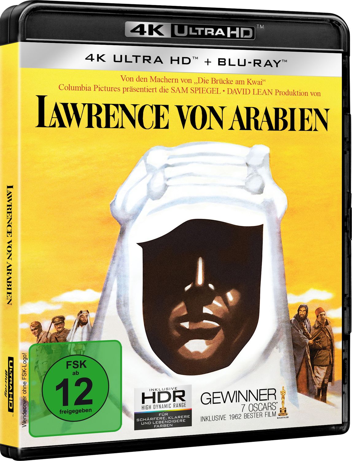 Lawrence von Arabien - 2 4K-UHDs+2 Blu-ray