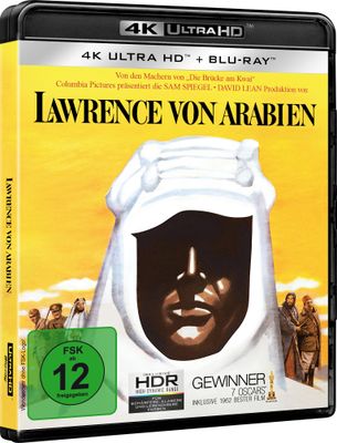 Lawrence von Arabien - 2 4K-UHDs+2 Blu-ray Lawrence von Arabien - 2 4K-UHDs+2 Blu-ray