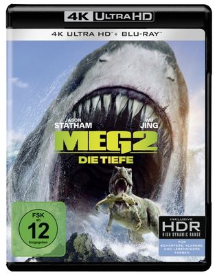 Meg 2: Die Tiefe (4K-UHD+Blu-ray) Meg 2: Die Tiefe (4K-UHD+Blu-ray)