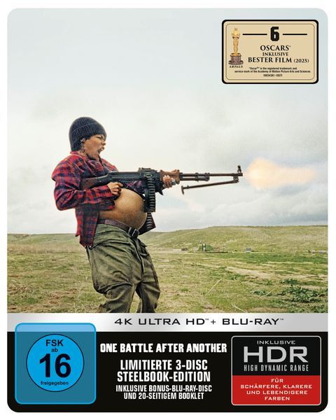 One Battle After Another (Limitiertes Steelbook, 4K-UHD + Blu-ray)
