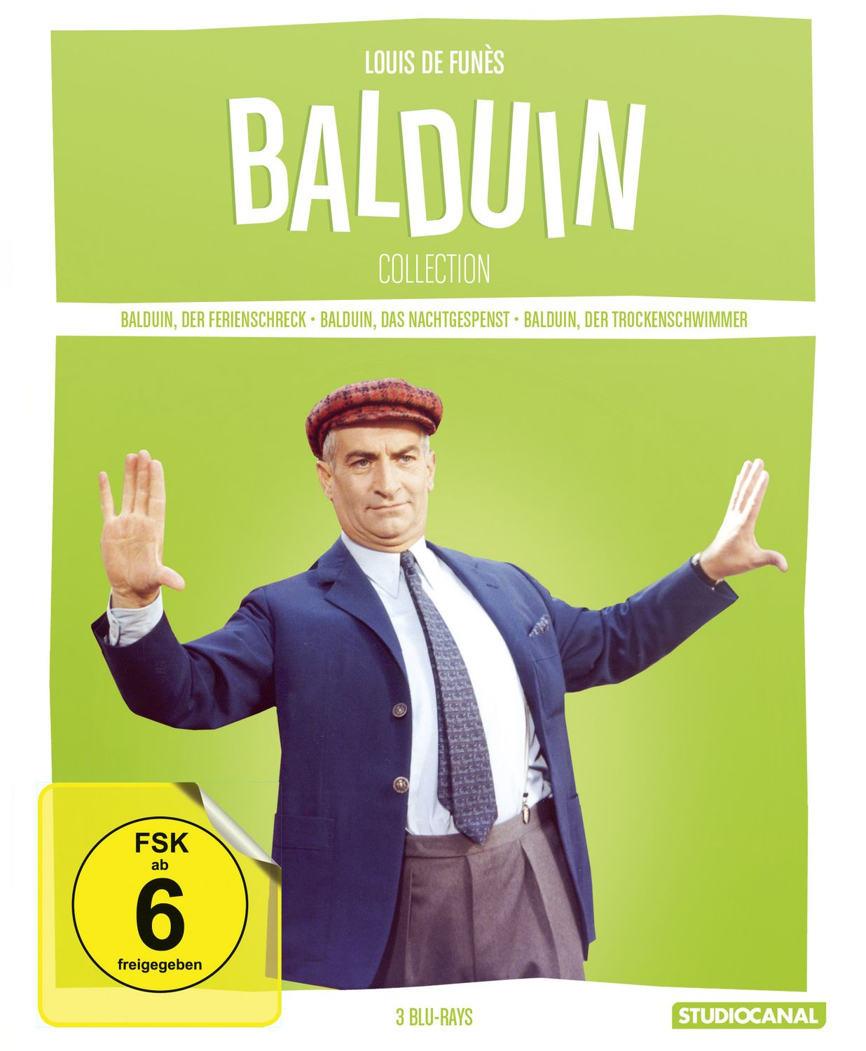 Louis de Funes - Balduin Collection - 3 Blu-ray