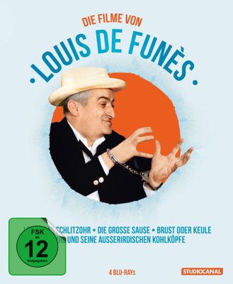 Louis de Funes Edition - 4 Blu-ray