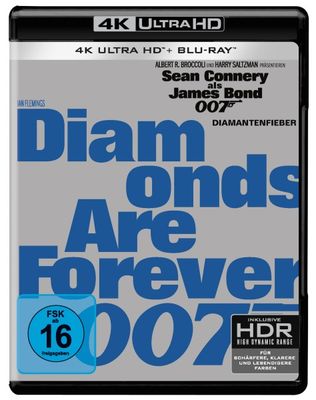 James Bond - Diamantenfieber (4K-UHD + Blu-ray)