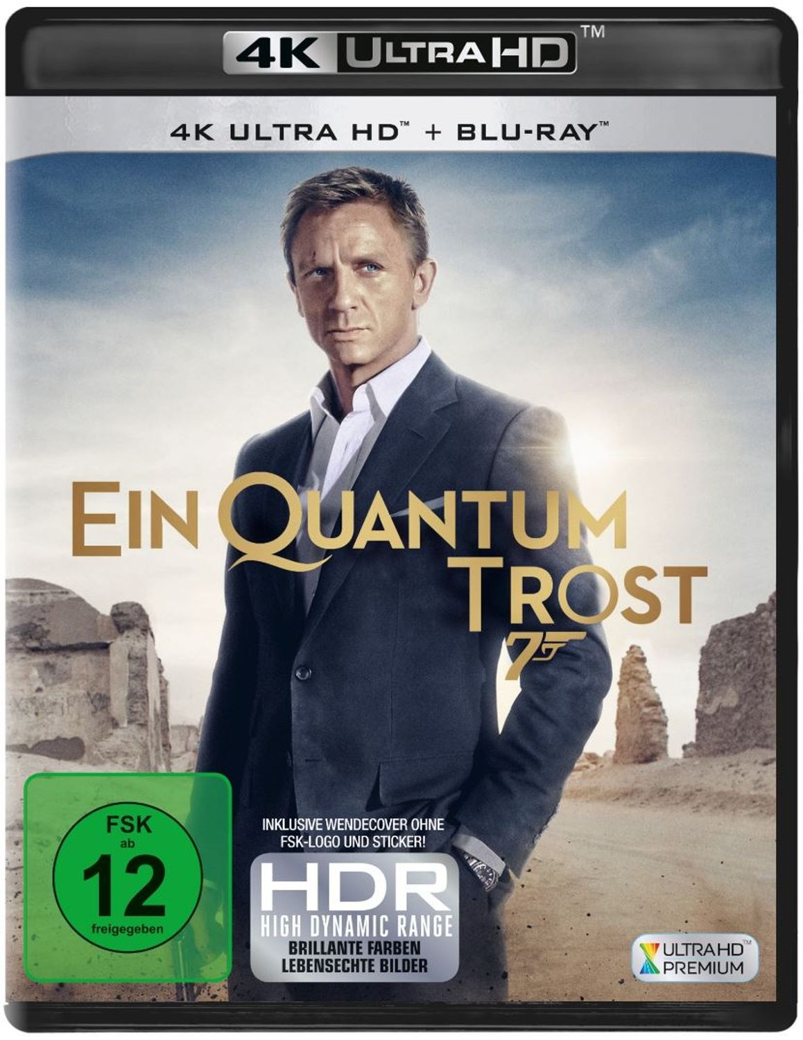 James Bond - Ein Quantum Trost (4K-UHD + Blu-ray)