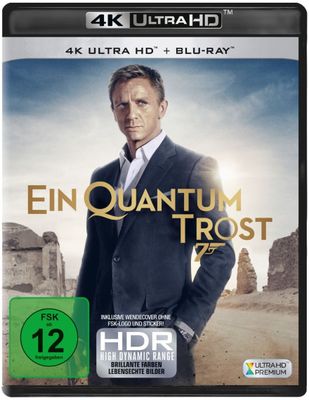 James Bond - Ein Quantum Trost (4K-UHD + Blu-ray)