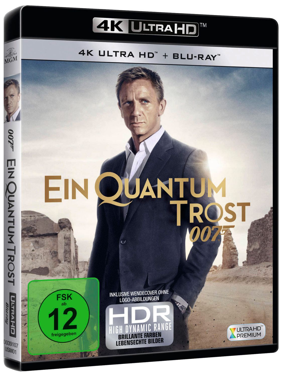 James Bond - Ein Quantum Trost - 4K-UHD + Blu-ray