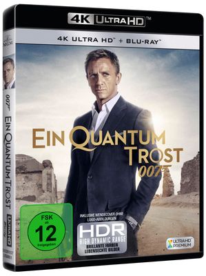 James Bond - Ein Quantum Trost - 4K-UHD + Blu-ray