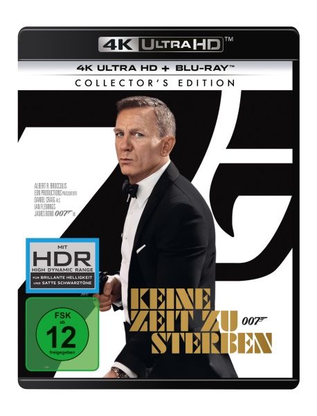 James Bond - Keine Zeit zu sterben (4K-UHD + Blu-ray)
