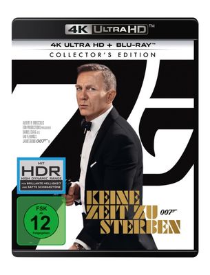 James Bond - Keine Zeit zu sterben (4K-UHD + Blu-ray)