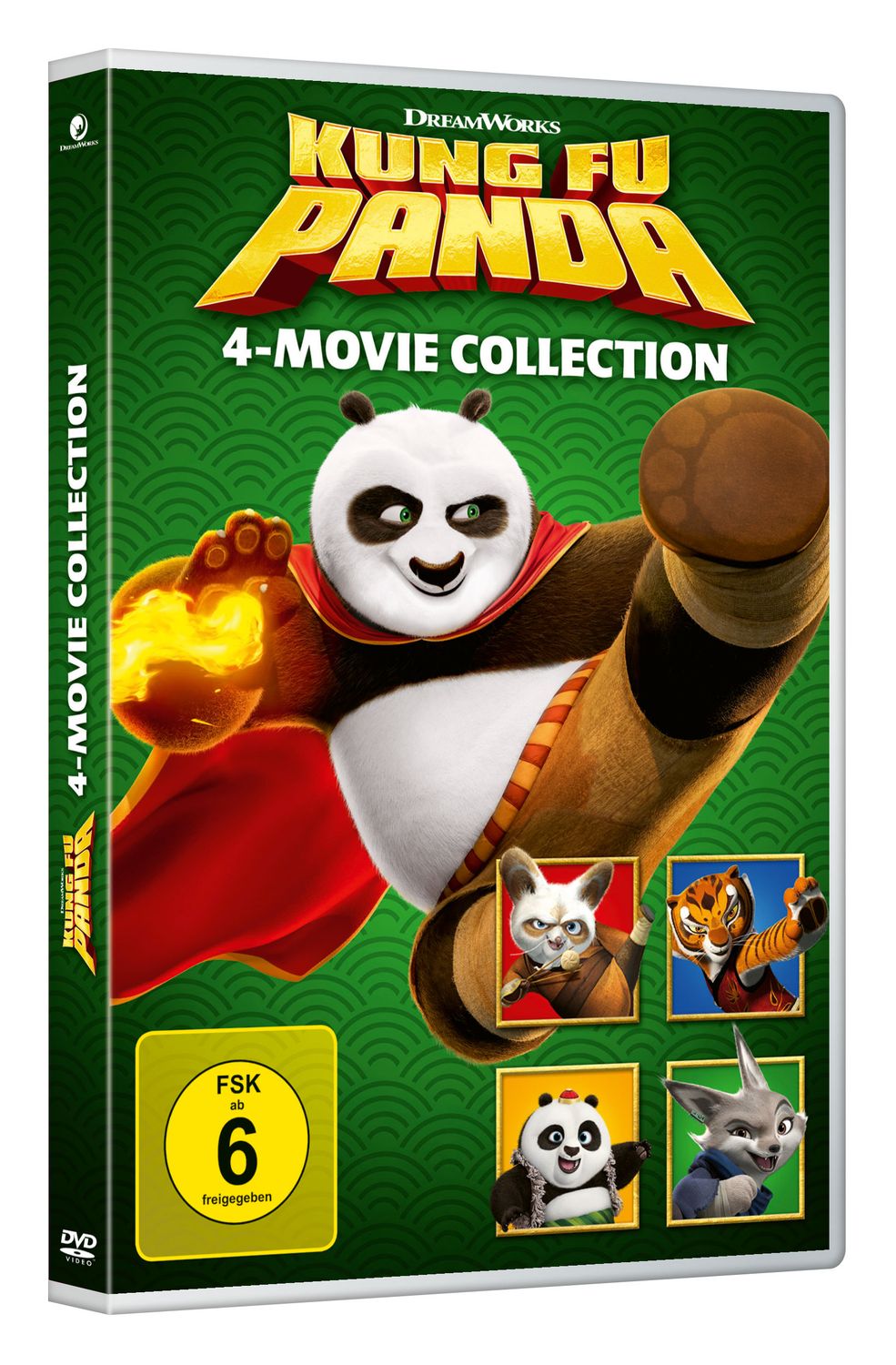 Kung Fu Panda 1-4 Box Set - DVD
