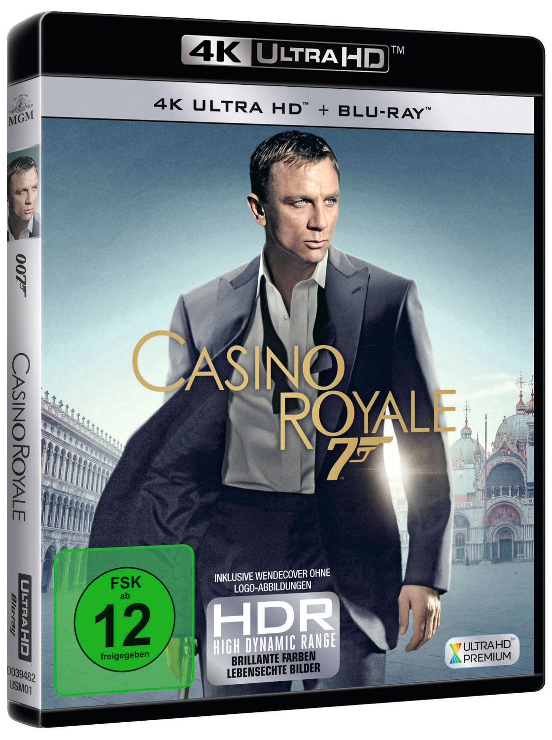 James Bond - Casino Royale - 4K-UHD + Blu-ray