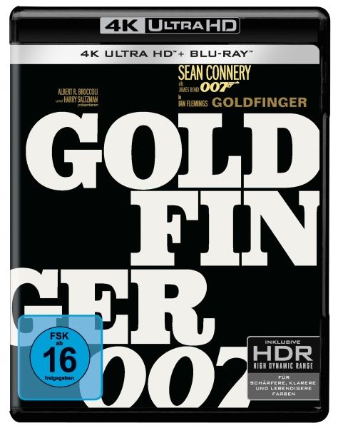 James Bond - Goldfinger (4K-UHD + Blu-ray)