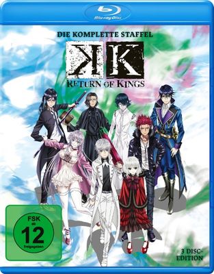K - Return of Kings - Die komplette zweite Staffel - 3 Blu-rays