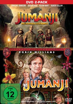 Jumanji: The Next Level / Jumanji: Willkommen im Dschungel 2 DVDs