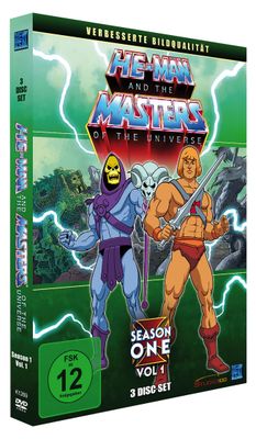 He-Man and the Masters of the Universe - Season 1, Volume 1: Folge 01-33 - 3 DVD