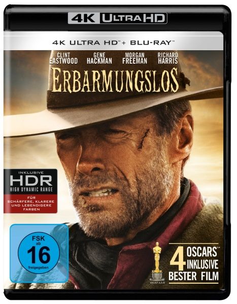 Erbarmungslos (4K-UHD+Blu-ray)