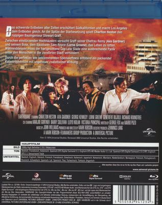 Erdbeben - Blu-ray