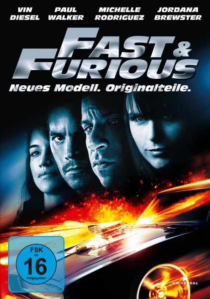 Fast &amp; Furious - Neues Modell. Originalteile. - DVD