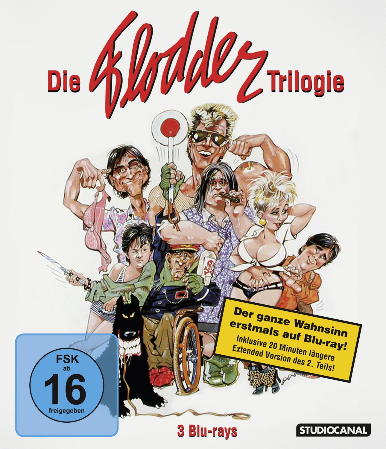 Flodder - Trilogie  - 3 Blu-ray