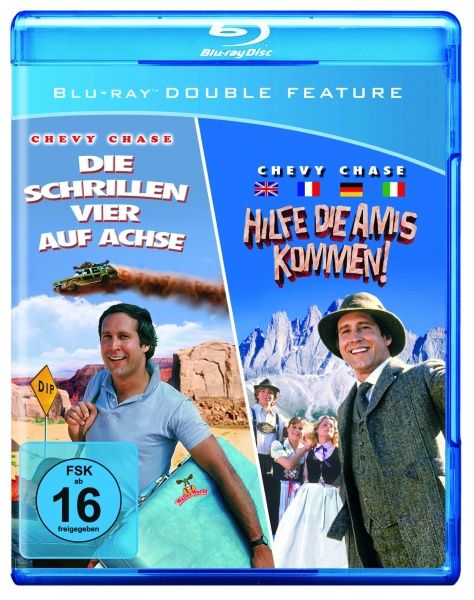 Die schrillen Vier auf Achse &amp; Hilfe, die Amis kommen - Blu-ray