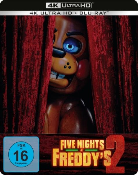 Five Nights at Freddy's 2 (Limitiertes Steelbook, 4K-UHD + Blu-ray)