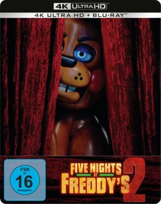 Five Nights at Freddy's 2 (Limitiertes Steelbook, 4K-UHD + Blu-ray) Five Nights at Freddy's 2 (Limitiertes Steelbook, 4K-UHD + Blu-ray)