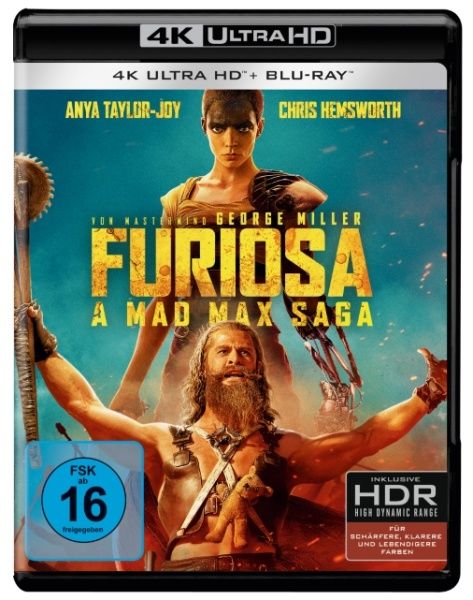 Furiosa: A Mad Max Saga (4K-UHD+Blu-ray)