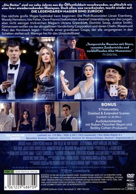 Die Unfassbaren 3 - Now you see me - DVD