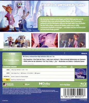 Zoomania 2 - Blu-ray