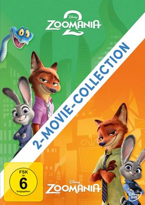 Zoomania 2-Movie-Collection auf 2 DVDs