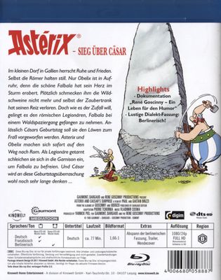 Asterix - Sieg über Cäsar - Blu-ray