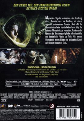 Alien 1 (Director's Cut) - DVD