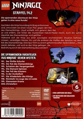 LEGO Ninjago - Staffel 14.2 - DVD