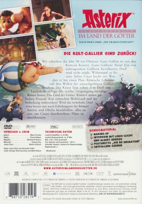 Asterix im Land der Götter - DVD
