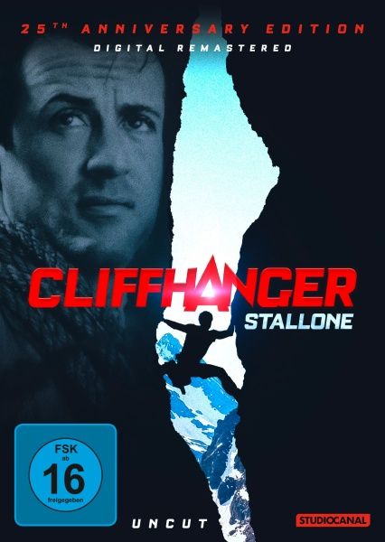 Cliffhanger - 25th Anniversary Edition - Digital Remastered - Uncut - DVD
