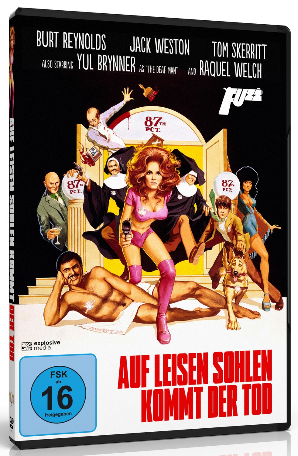 Auf leisen Sohlen kommt der Tod (Fuzz) 1972  - DVD