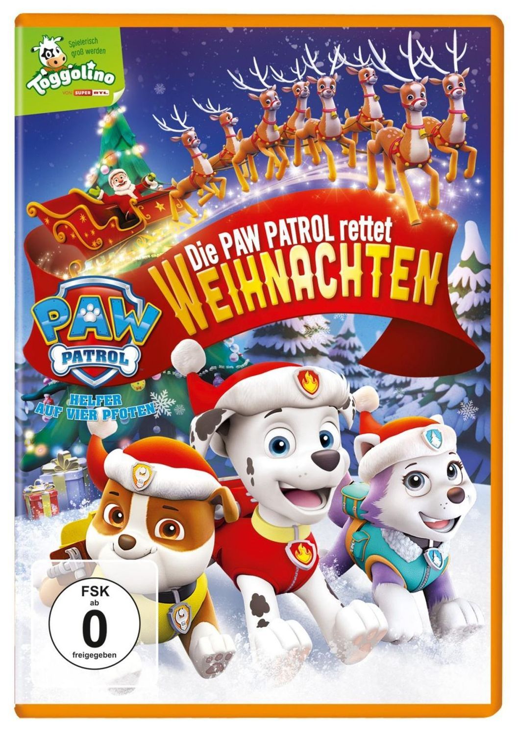 Paw Patrol: Die Paw Patrol rettet Weihnachten - DVD