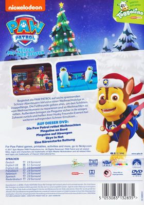 Paw Patrol: Die Paw Patrol rettet Weihnachten - DVD