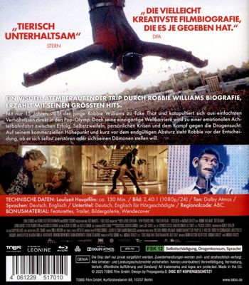Better Man - Die Robbie Williams Story - Blu-ray