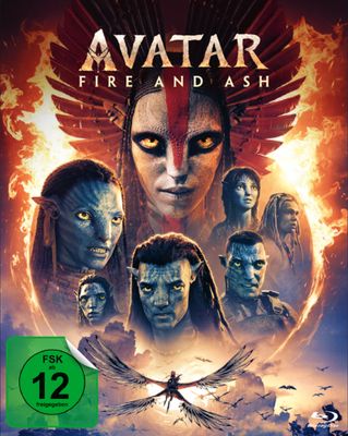Avatar: Fire and Ash auf 2 Blu-rays